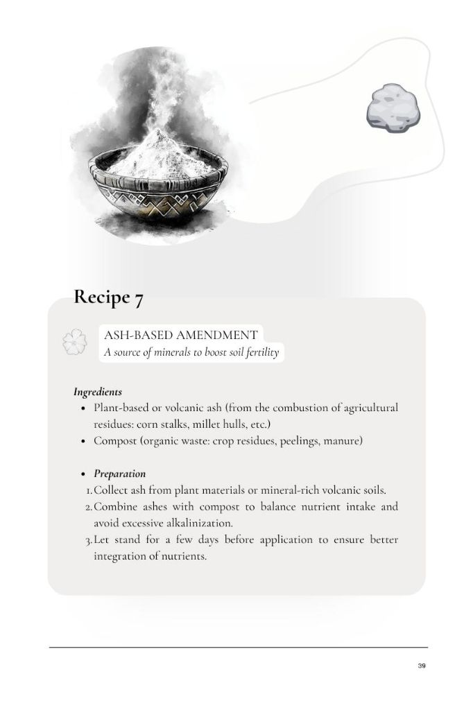 Recipe 7 — Ash-based amendment